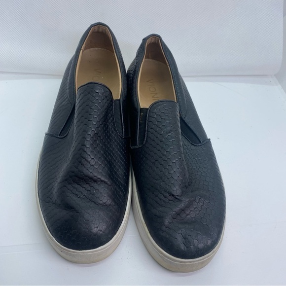 Vionic Midi Snake Black Slip On Shoes - Picture 1 of 6